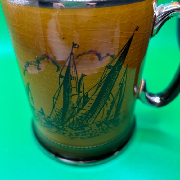 Arthur Wood Royal Bradwell Sports Series Mug “sailboat” theme, VTG - Picture 2 of 8